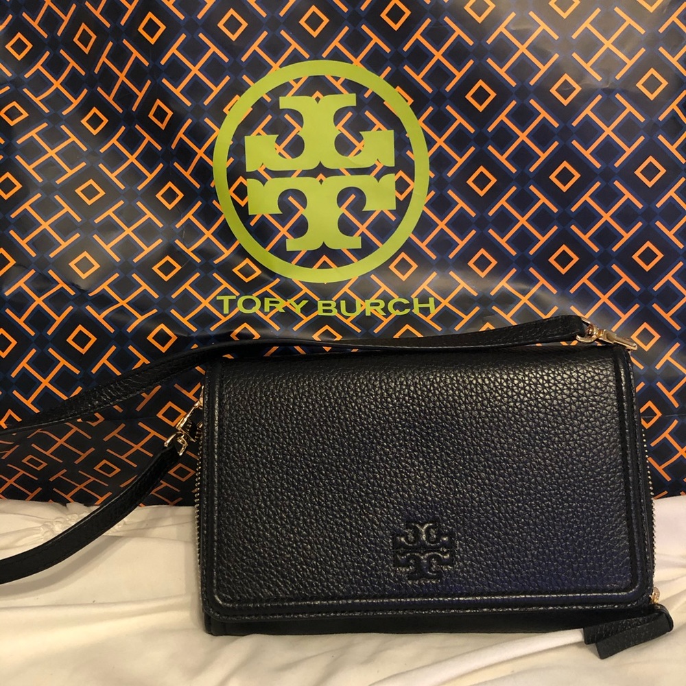 Tory Burch Thea flat wallet cross-body